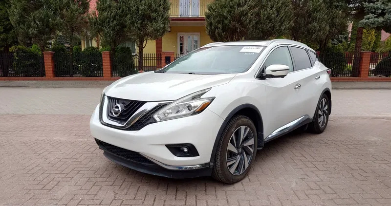 nissan murano białystok Nissan Murano cena 76900 przebieg: 102800, rok produkcji 2015 z Białystok